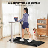 Walking Pad Treadmill -with remote control, 330lb capacity