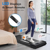 Walking Pad Treadmill -with remote control, 330lb capacity