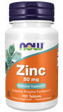 NOW Zinc 50mg, 100ct