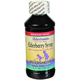 Herbs for Kids Eldertussin Elderberry Syrup, Cherry Berry