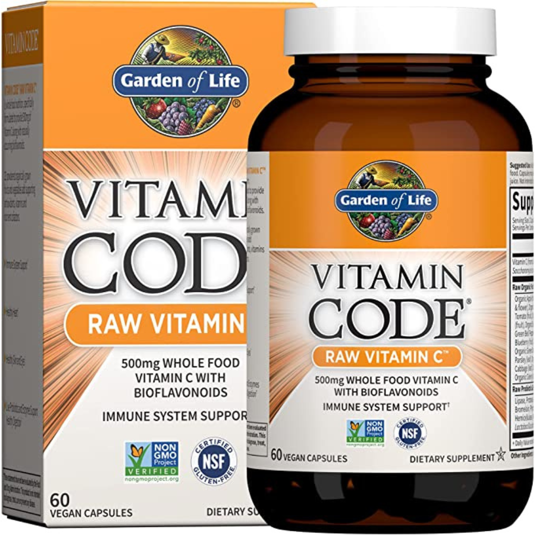 Garden of Life Vitamin Code Vitamin C 500mg 60 caps