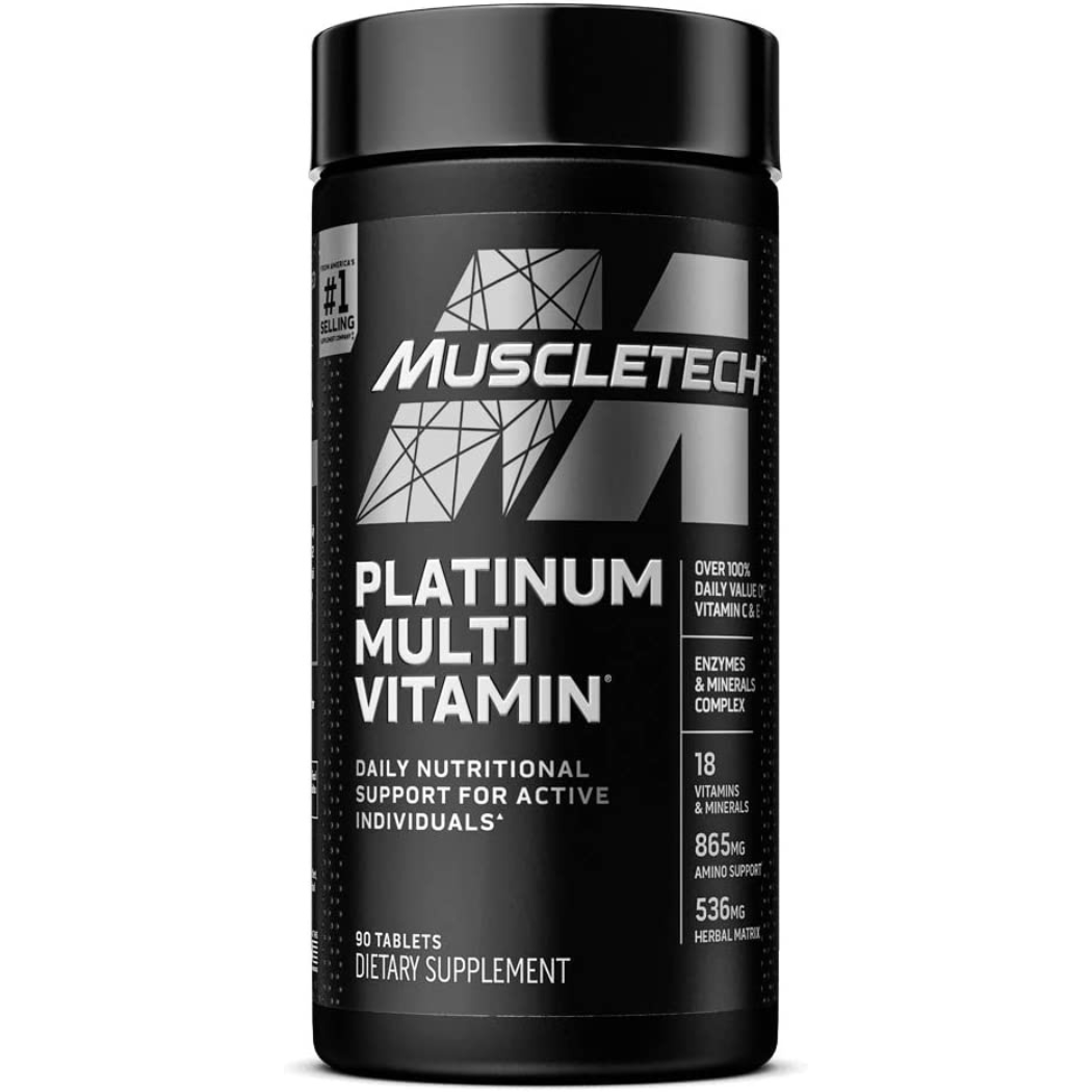 MuscleTech|| Platinum Multivitamin || Vitamin C Immune Support