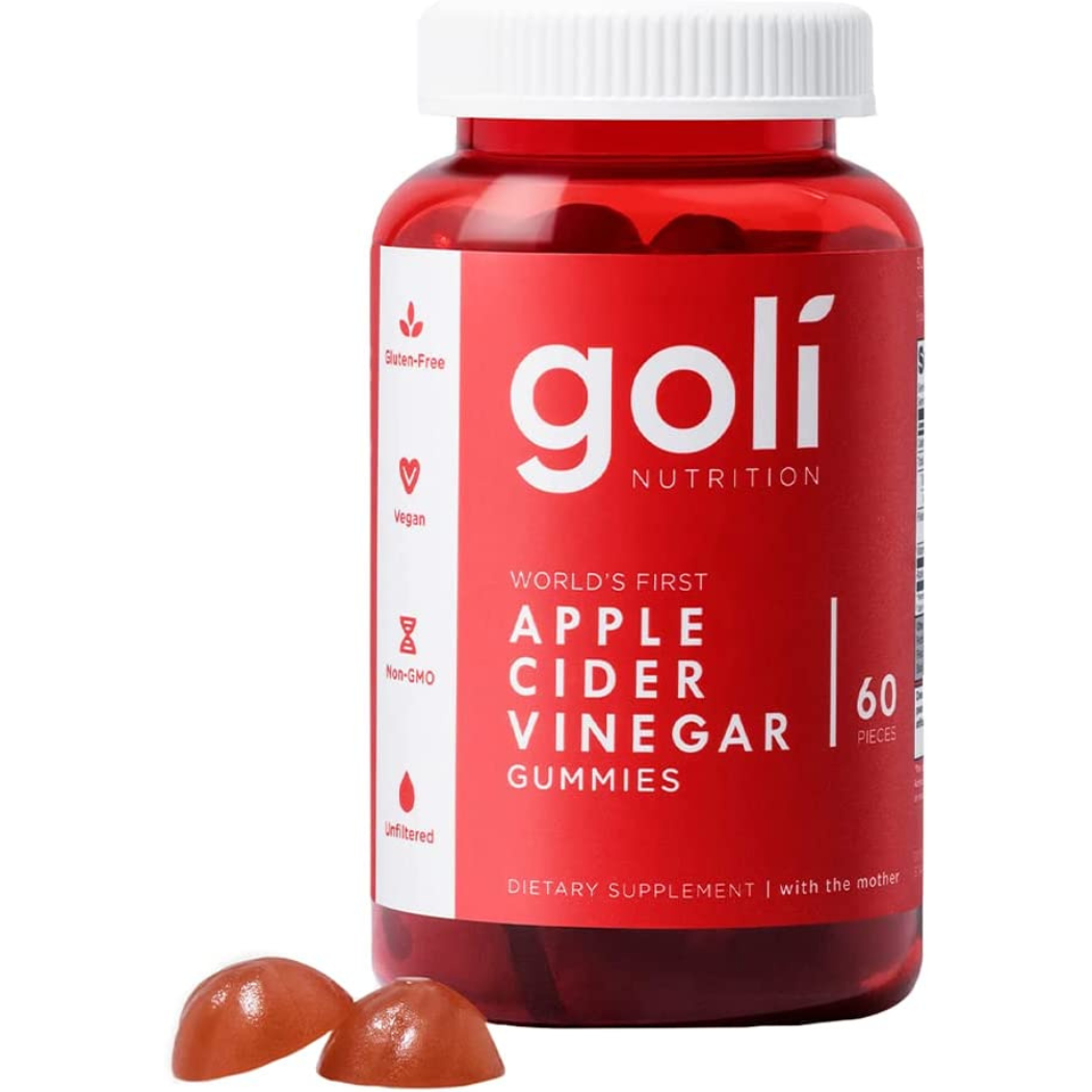 Goli Nutrition Apple Cider Vinegar Gummies 60 count