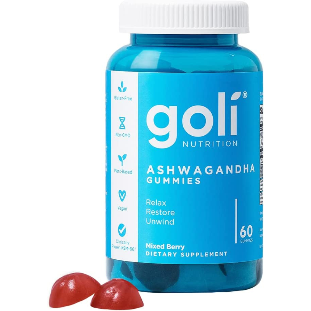 Goli Nutrition|| Ashwagandha Gummies||Mixed Berry|| 60count