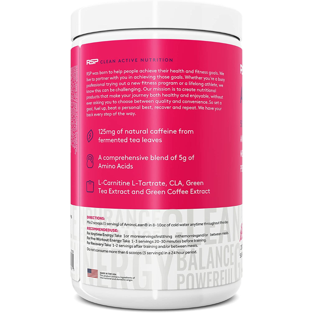 AminoLean Energy & Weight Management with BCAA Amino Acids