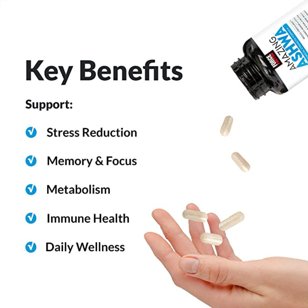 Amazing Ashwa 120ct - Ashwagandha supplement