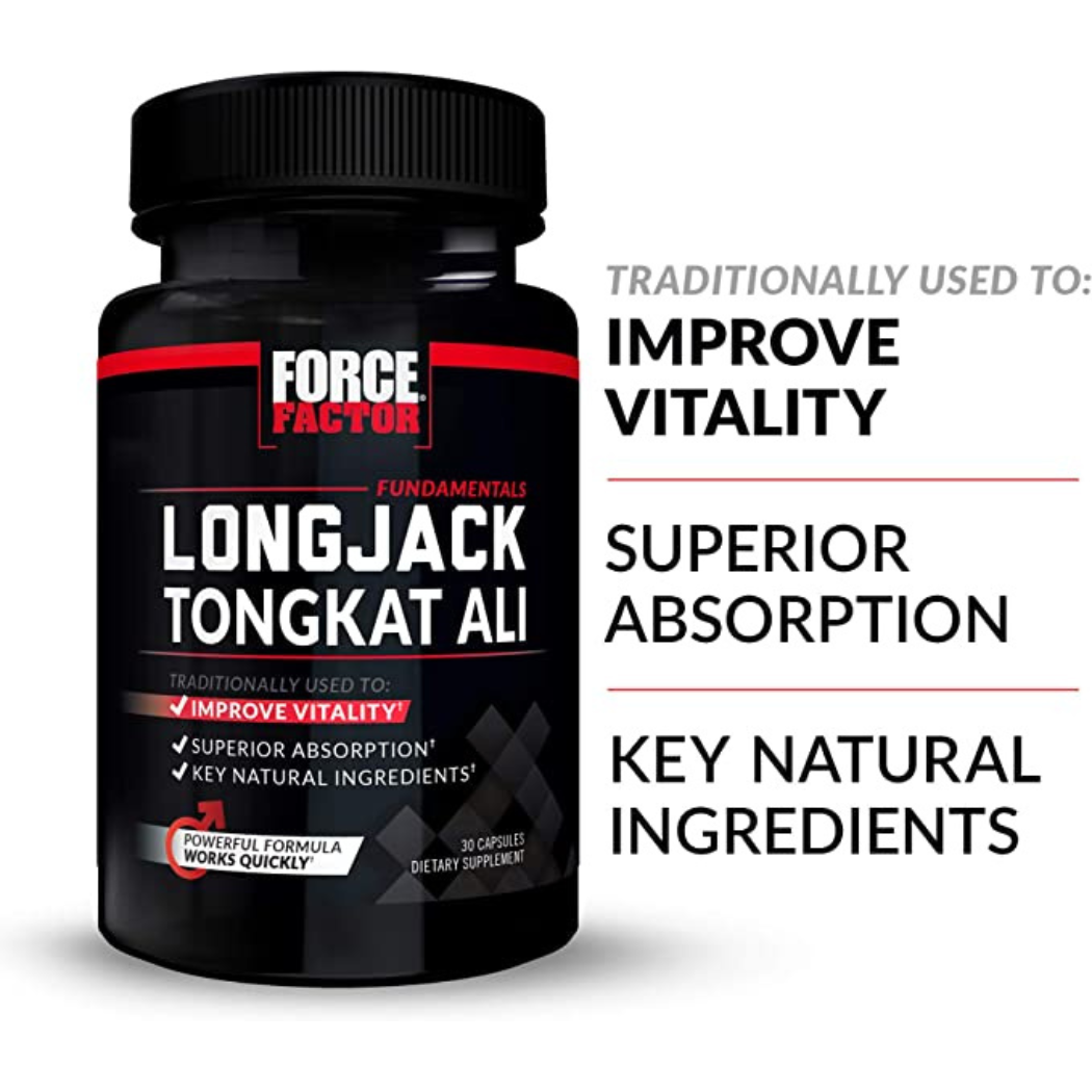 Force Factor LongJack Tongkat Ali 30 caps