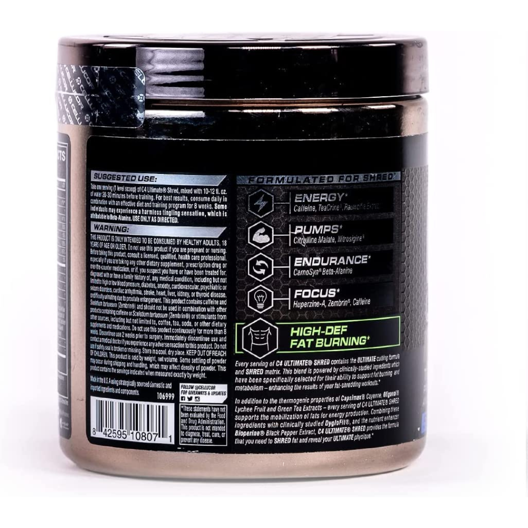 C4 Ultimate Shred 20 serving