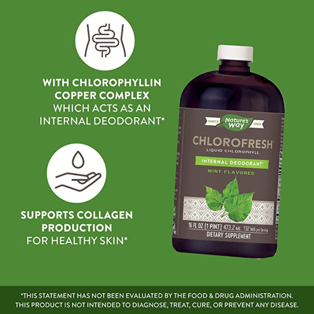 Nature's Way Chlorofresh- Liquid Chlorophyll 16oz