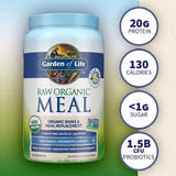 Garden of Life Raw Organic Meal|| Meal replacement protein