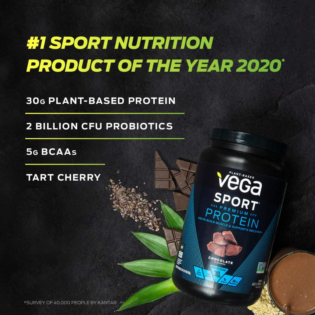 Vega Sport Plant Based Premium Protein Powder 2lb