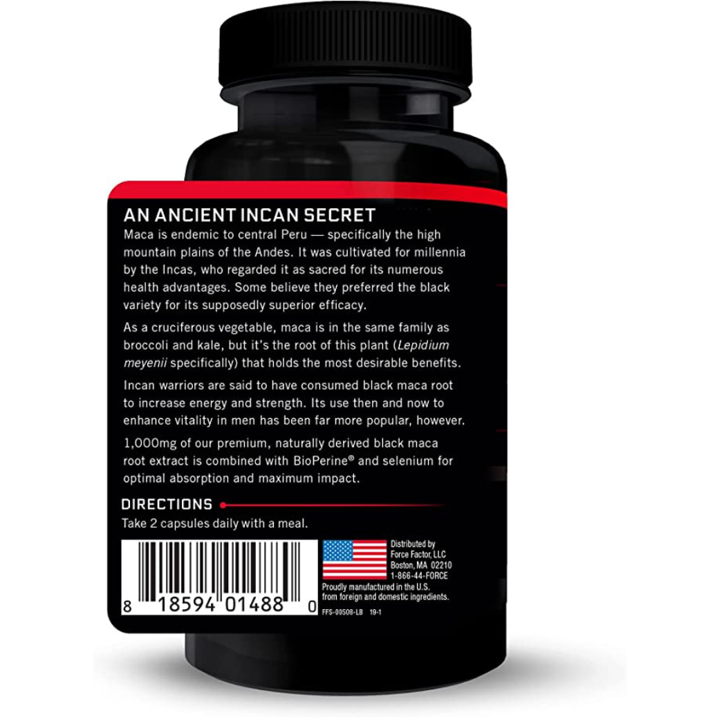 Force Factor Black Maca 60 capsules