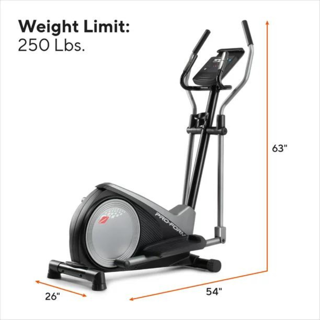 Pro Form Candance El Smart Elliptical Clearance Fitness Connection ltd