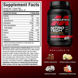 MuscleTech NitroTech Whey Gold Protein Powder