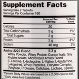OptiNutrition|| Superior Amino 2222 Tabs|| Complete Essential Amino Acids, EAAs|| 320 Count