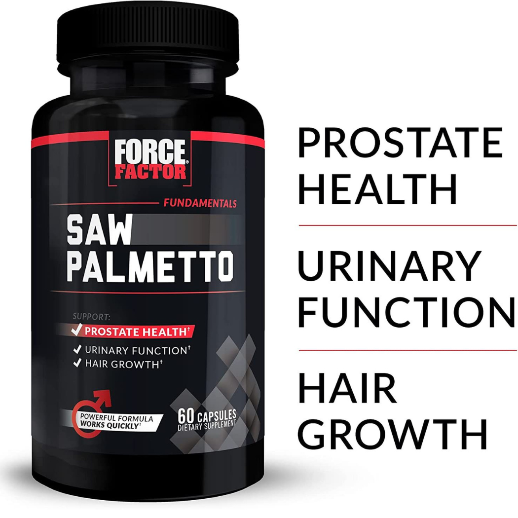 Force Factor Saw Palmetto 60 ct
