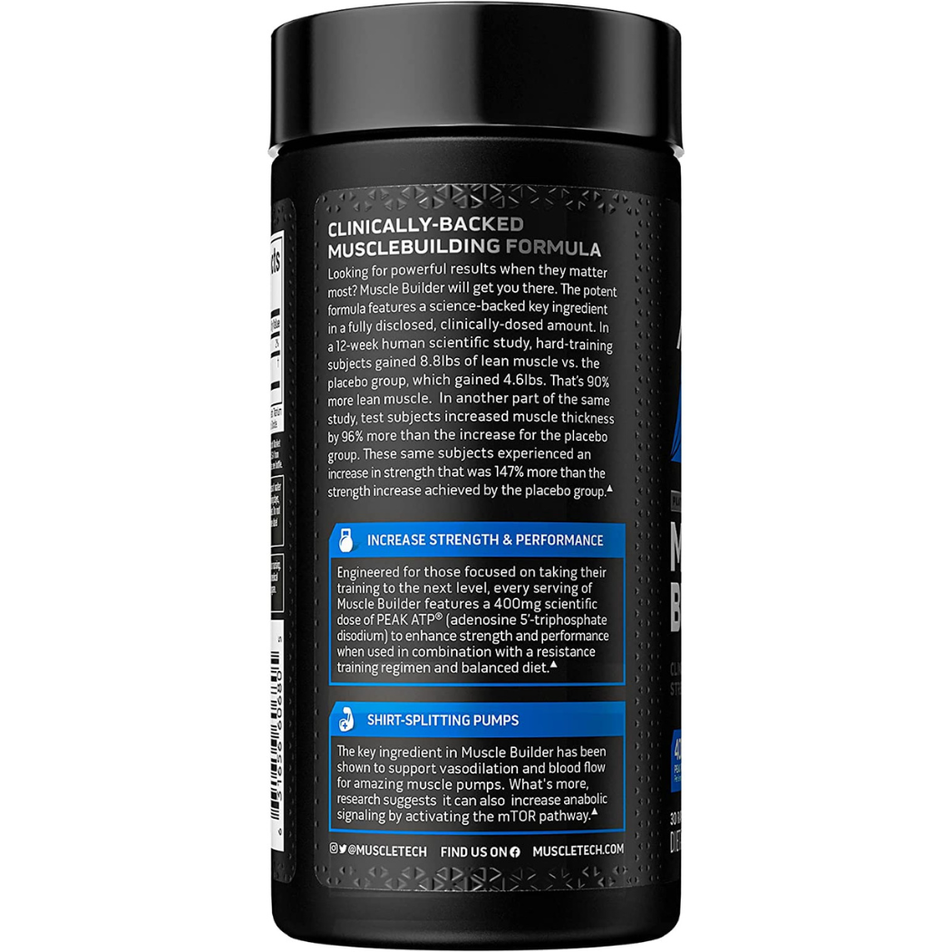 Muscle Tech Platinum Muscle Builder|| 30 rapid release caps