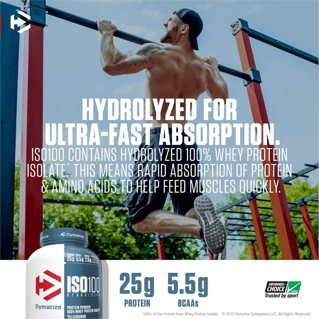Dymatize ISO 100 Hydrolyzed Protein Powder 5lb