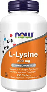 NOW Supplements|| L-Lysine Double Strength Amino Acid
